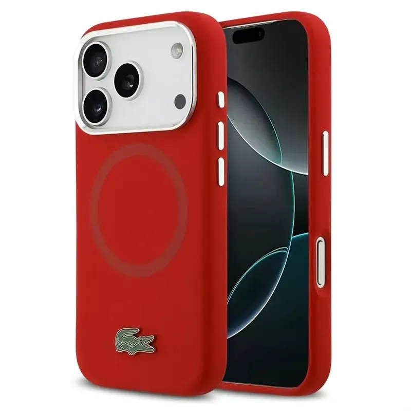 iPhone 17 Pro | Coque MagSafe LACOSTE Silicone Liquide