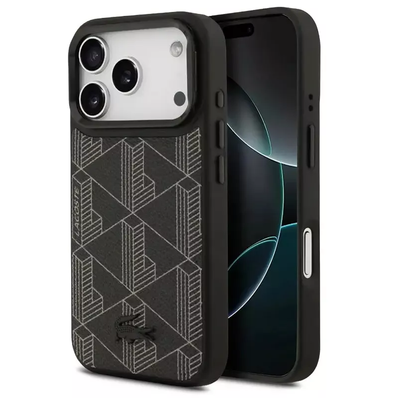 iPhone 17 Pro Max | Coque MagSafe LACOSTE Monogramme