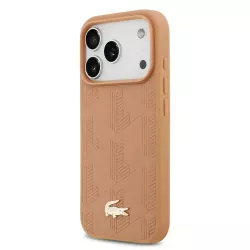 iPhone 17 Pro Max | Coque MagSafe LACOSTE Monogramme 3D