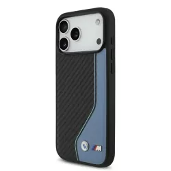 iPhone 17 Pro Max | Coque MagSafe BMW M Carbone Bicolore