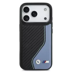 iPhone 17 Pro | Coque MagSafe BMW M Carbone Bicolore