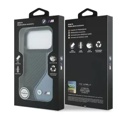 iPhone 17 Pro | Coque MagSafe BMW M Carbone Bicolore