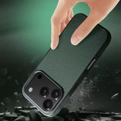 iPhone 17 | Étui QIALINO Business en Cuir Véritable