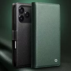 iPhone Air | Étui QIALINO Business en Cuir Véritable