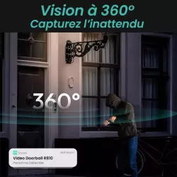 Sonnette Vidéo BOTSLAB 2 R810 | Wi-Fi 2,4Ghz
