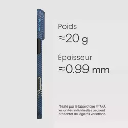 iPhone 17 Pro Max | Coque MagSafe PITAKA Milky Way Galaxy Ultra-Slim