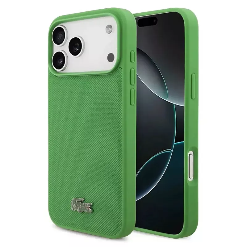 iPhone 17 Pro Max | Coque MagSafe LACOSTE Petit Piqué Polo