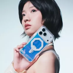 iPhone 17 Pro Max | Coque MagSafe SKINARMA Myst Iridescente