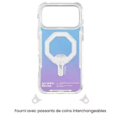 iPhone 17 Pro | Coque MagSafe SKINARMA Myst Iridescente