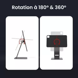 iPad Pro 12,9' (2018/22) | Support de Bureau R-JUST MagStand