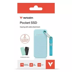 VERBATIM Pocket SSD 2TB Édition Couleur