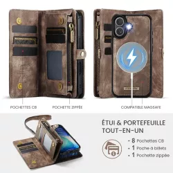 iPhone 17 | Étui CaseMe avec Coque Détachable