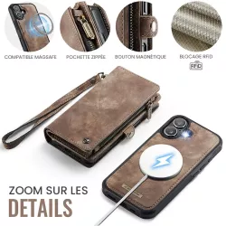 iPhone 17 | Étui CaseMe avec Coque Détachable