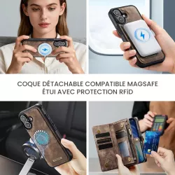 iPhone 17 | Étui CaseMe avec Coque Détachable