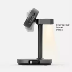 Chargeur Induction 4-en-1 ENERGEA MagArctic Stand Qi2