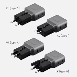Chargeur Mural Universel ENERGEA TravelGo 45W