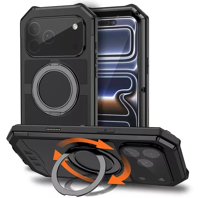 iPhone 17 Pro Max | Coque Intégrale Étanche R-JUST Alpha Plus