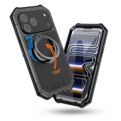 iPhone 17 Pro Max | Coque Intégrale Étanche R-JUST Alpha Plus