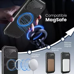 iPhone 17 Pro Max | Coque Intégrale Étanche R-JUST Alpha Plus