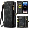 iPhone 15 Pro | Étui Portefeuille CaseMe + Coque Détachable