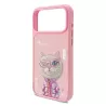 iPhone 17 Pro Max | Coque Brodée NIMMY Cool Cute Pink Cat