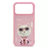 iPhone 17 Pro Max | Coque Brodée NIMMY Cool Cute Pink Cat