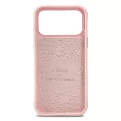 iPhone 17 Pro | Coque Brodée NIMMY Cool Cute Pink Cat