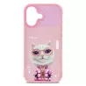 iPhone 17 | Coque Brodée NIMMY Cool Cute Pink Cat