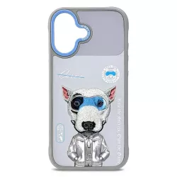 iPhone 17 | Coque Brodée NIMMY Cool Cute Dog