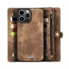 iPhone 15 Pro | Étui Portefeuille CaseMe + Coque Détachable