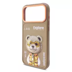 iPhone 17 Pro Max | Coque Brodée NIMMY Cool Cute Bear