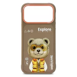 iPhone 17 Pro Max | Coque Brodée NIMMY Cool Cute Bear