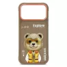 iPhone 17 Pro Max | Coque Brodée NIMMY Cool Cute Bear