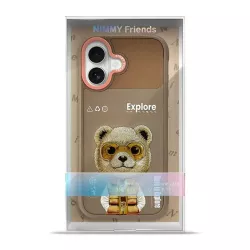 iPhone 17 | Coque Brodée NIMMY Cool Cute Bear