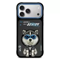 iPhone 17 Pro Max | Coque Brodée NIMMY Cool Cute Wolf