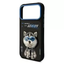 iPhone 17 Pro Max | Coque Brodée NIMMY Cool Cute Wolf