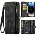 iPhone 15 Pro Max - Étui Portefeuille CaseMe avec Coque Détachable