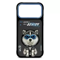 iPhone 17 Pro Max | Coque Brodée NIMMY Cool Cute Wolf