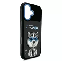 iPhone 17 | Coque Brodée NIMMY Cool Cute Wolf
