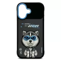 iPhone 17 | Coque Brodée NIMMY Cool Cute Wolf