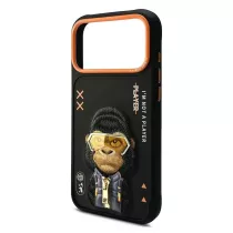 iPhone 17 Pro Max | Coque Brodée NIMMY Cool Cute Gorilla