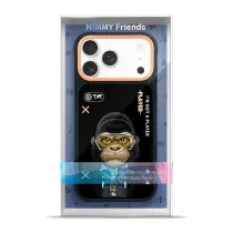 iPhone 17 Pro Max | Coque Brodée NIMMY Cool Cute Gorilla