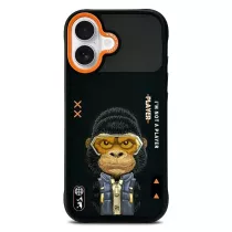 iPhone 17 | Coque Brodée NIMMY Cool Cute Gorilla