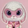 iPhone 17 Pro | Coque Brodée NIMMY Cool Cute Rabbit