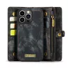 iPhone 15 Pro Max | Étui Portefeuille CaseMe + Coque Détachable