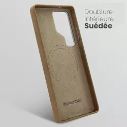 Galaxy S24 Ultra | Coque VIETAO Cuir PU MagSafe Support 360°