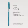 iPhone 17 Pro Max | Coque MagSafe PITAKA Glints of Gold Lucid Blue