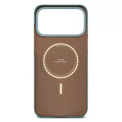 iPhone 17 Pro Max | Coque MagSafe PITAKA Glints of Gold Lucid Blue