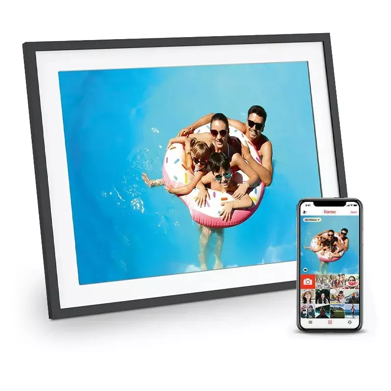 Cadre Photo Numérique AgfaPhoto Realiview – 17", Tactile, WiFi