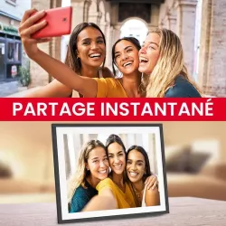 Cadre Photo Numérique AgfaPhoto Realiview – 17", Tactile, WiFi